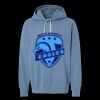 Unisex Garment-Dyed Lightweight Fleece Hooded Sweatshirt Thumbnail
