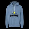 Unisex Garment-Dyed Lightweight Fleece Hooded Sweatshirt Thumbnail
