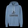 Unisex Garment-Dyed Lightweight Fleece Hooded Sweatshirt Thumbnail