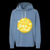 Unisex Garment-Dyed Lightweight Fleece Hooded Sweatshirt Thumbnail