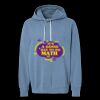 Unisex Garment-Dyed Lightweight Fleece Hooded Sweatshirt Thumbnail