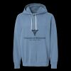 Unisex Garment-Dyed Lightweight Fleece Hooded Sweatshirt Thumbnail