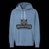 Unisex Garment-Dyed Lightweight Fleece Hooded Sweatshirt Thumbnail