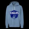 Unisex Garment-Dyed Lightweight Fleece Hooded Sweatshirt Thumbnail