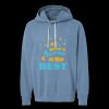 Unisex Garment-Dyed Lightweight Fleece Hooded Sweatshirt Thumbnail