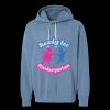 Unisex Garment-Dyed Lightweight Fleece Hooded Sweatshirt Thumbnail