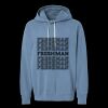 Unisex Garment-Dyed Lightweight Fleece Hooded Sweatshirt Thumbnail