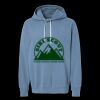 Unisex Garment-Dyed Lightweight Fleece Hooded Sweatshirt Thumbnail