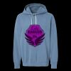 Unisex Garment-Dyed Lightweight Fleece Hooded Sweatshirt Thumbnail