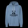 Unisex Garment-Dyed Lightweight Fleece Hooded Sweatshirt Thumbnail