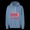 Unisex Garment-Dyed Lightweight Fleece Hooded Sweatshirt Thumbnail