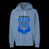 Unisex Garment-Dyed Lightweight Fleece Hooded Sweatshirt Thumbnail