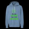 Unisex Garment-Dyed Lightweight Fleece Hooded Sweatshirt Thumbnail