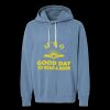 Unisex Garment-Dyed Lightweight Fleece Hooded Sweatshirt Thumbnail