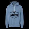 Unisex Garment-Dyed Lightweight Fleece Hooded Sweatshirt Thumbnail