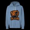 Unisex Garment-Dyed Lightweight Fleece Hooded Sweatshirt Thumbnail