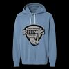 Unisex Garment-Dyed Lightweight Fleece Hooded Sweatshirt Thumbnail