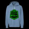 Unisex Garment-Dyed Lightweight Fleece Hooded Sweatshirt Thumbnail