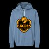 Unisex Garment-Dyed Lightweight Fleece Hooded Sweatshirt Thumbnail