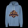 Unisex Garment-Dyed Lightweight Fleece Hooded Sweatshirt Thumbnail