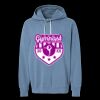 Unisex Garment-Dyed Lightweight Fleece Hooded Sweatshirt Thumbnail