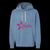 Unisex Garment-Dyed Lightweight Fleece Hooded Sweatshirt Thumbnail