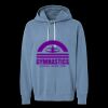 Unisex Garment-Dyed Lightweight Fleece Hooded Sweatshirt Thumbnail