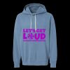 Unisex Garment-Dyed Lightweight Fleece Hooded Sweatshirt Thumbnail