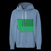 Unisex Garment-Dyed Lightweight Fleece Hooded Sweatshirt Thumbnail