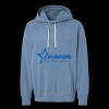 Unisex Garment-Dyed Lightweight Fleece Hooded Sweatshirt Thumbnail