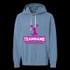 Unisex Garment-Dyed Lightweight Fleece Hooded Sweatshirt Thumbnail