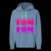 Unisex Garment-Dyed Lightweight Fleece Hooded Sweatshirt Thumbnail