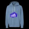 Unisex Garment-Dyed Lightweight Fleece Hooded Sweatshirt Thumbnail