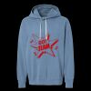 Unisex Garment-Dyed Lightweight Fleece Hooded Sweatshirt Thumbnail