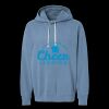 Unisex Garment-Dyed Lightweight Fleece Hooded Sweatshirt Thumbnail