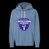 Unisex Garment-Dyed Lightweight Fleece Hooded Sweatshirt Thumbnail
