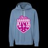 Unisex Garment-Dyed Lightweight Fleece Hooded Sweatshirt Thumbnail