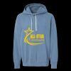 Unisex Garment-Dyed Lightweight Fleece Hooded Sweatshirt Thumbnail