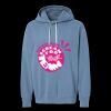 Unisex Garment-Dyed Lightweight Fleece Hooded Sweatshirt Thumbnail