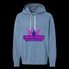 Unisex Garment-Dyed Lightweight Fleece Hooded Sweatshirt Thumbnail