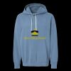 Unisex Garment-Dyed Lightweight Fleece Hooded Sweatshirt Thumbnail