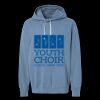Unisex Garment-Dyed Lightweight Fleece Hooded Sweatshirt Thumbnail