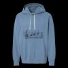 Unisex Garment-Dyed Lightweight Fleece Hooded Sweatshirt Thumbnail
