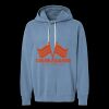 Unisex Garment-Dyed Lightweight Fleece Hooded Sweatshirt Thumbnail