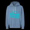 Unisex Garment-Dyed Lightweight Fleece Hooded Sweatshirt Thumbnail