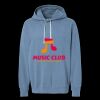 Unisex Garment-Dyed Lightweight Fleece Hooded Sweatshirt Thumbnail