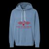 Unisex Garment-Dyed Lightweight Fleece Hooded Sweatshirt Thumbnail