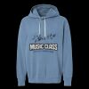 Unisex Garment-Dyed Lightweight Fleece Hooded Sweatshirt Thumbnail