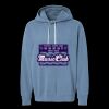 Unisex Garment-Dyed Lightweight Fleece Hooded Sweatshirt Thumbnail