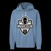 Unisex Garment-Dyed Lightweight Fleece Hooded Sweatshirt Thumbnail